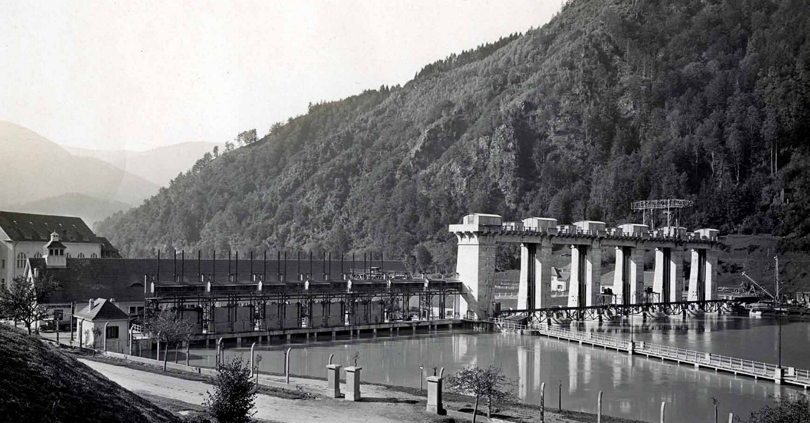 The oldest Hydro Power Plant on slovenian part of Drava river - Fala