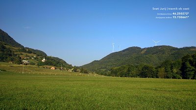 Lokacija 4, Sv Jurij, travnik ob cesti