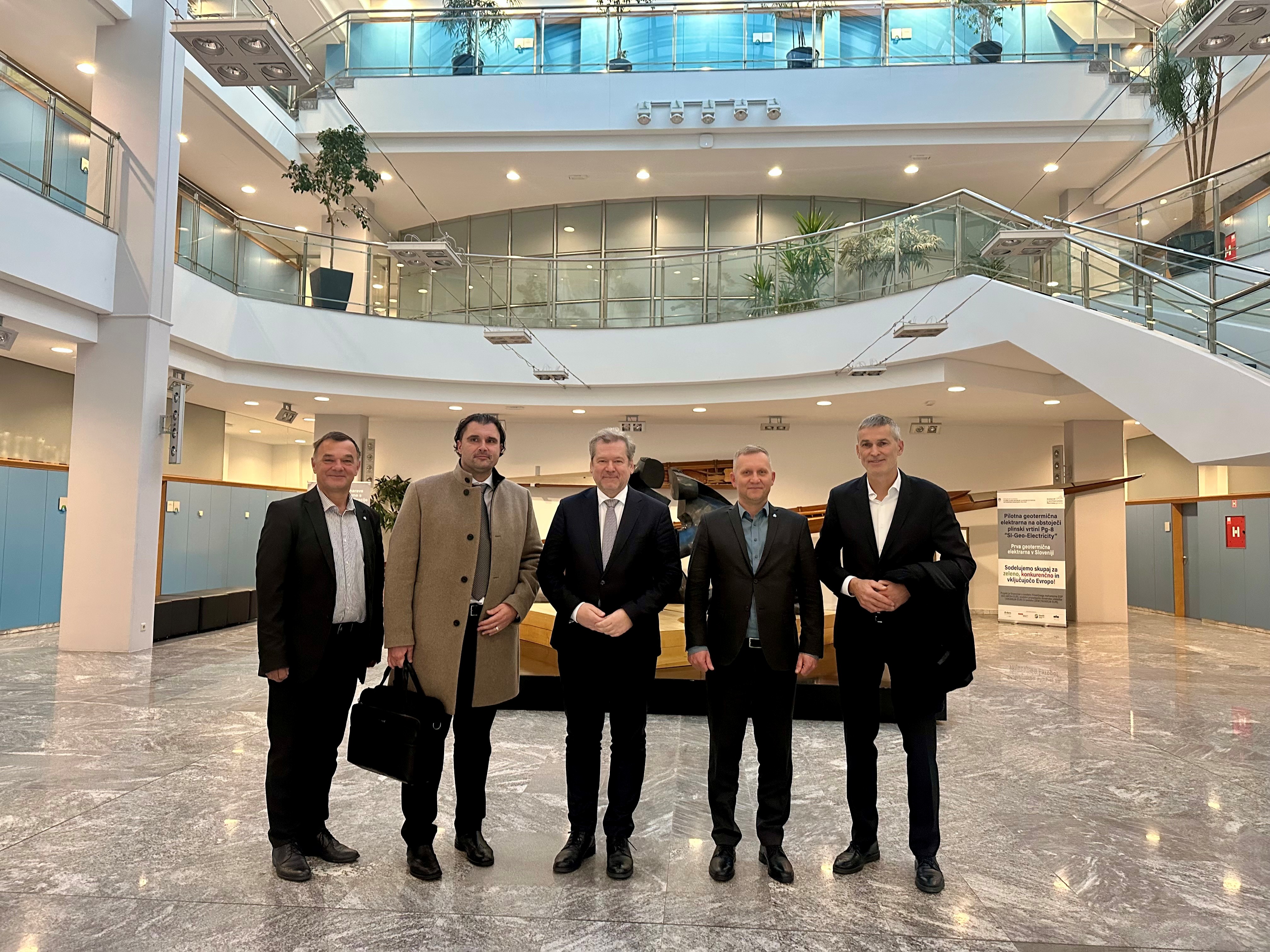 Obisk ministra Papiča na DEM